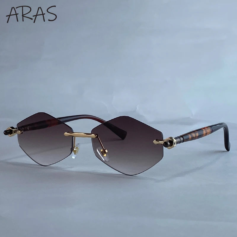 lunettes de soleil hexagonale