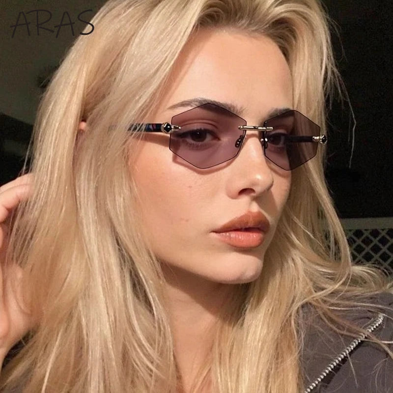 lunettes de soleil hexagonale