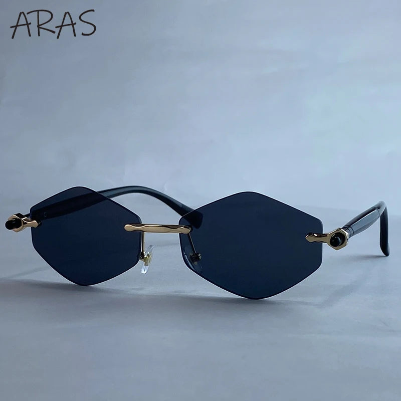lunettes de soleil hexagonale
