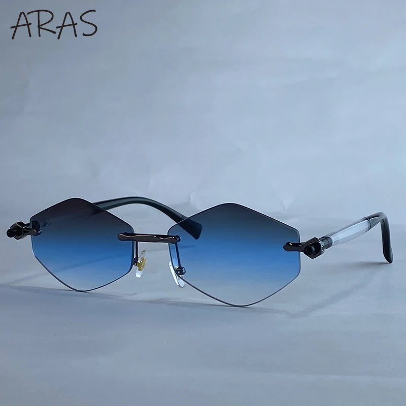 lunettes de soleil hexagonale