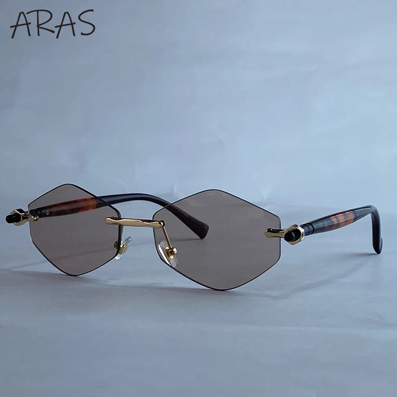 lunettes de soleil hexagonale
